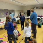 Výroba papírového řetězu