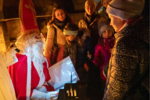 Samichlausabend im Laternenlicht