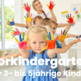 Wir eröffnen einen Vorkindergarten für 3- bis 5jährige Kinder