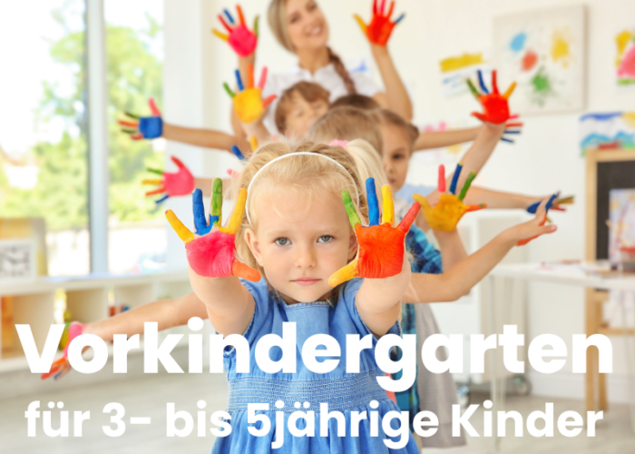 Vorkindergarten für 3- bis 5jährige Kinder