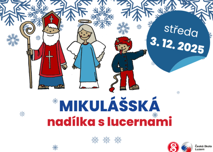 Mikuláš v Luzernu: Nadílka pro české děti 2025