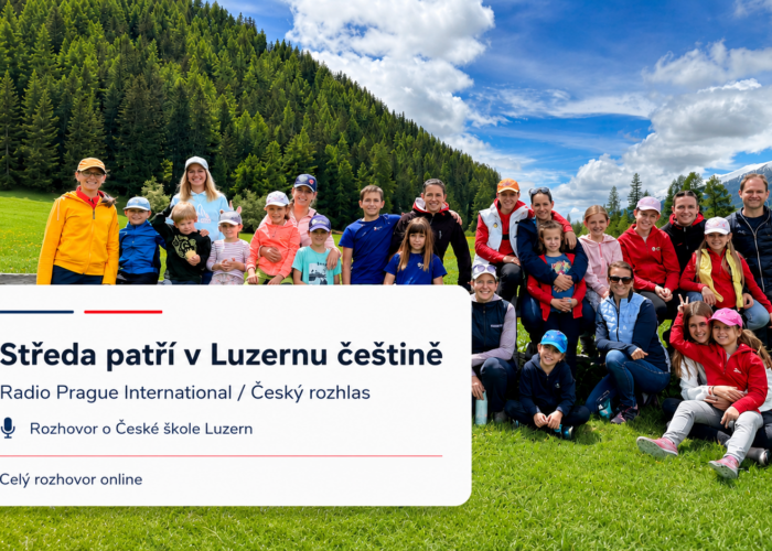 Napsali a&nbsp;mluvili o&nbsp;nás: Středa patří v&nbsp;Luzernu češtině
