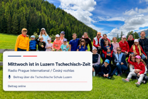 Über uns berichtet: Mittwoch ist in Luzern Tschechisch-Zeit
