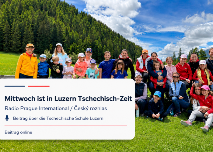 Über uns berichtet: Mittwoch ist in Luzern Tschechisch-Zeit