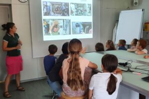 Návštěva České školy Luzern ve společnosti Biotesc v Hergiswilu